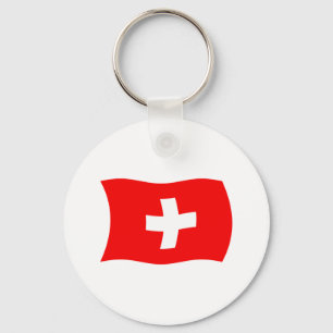 Schweiz Flagge Schlüsselanhänger