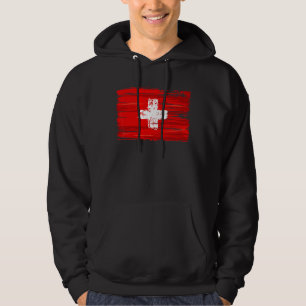 Schweiz Flagge Schweiz Hoodie