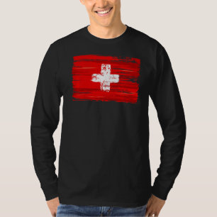 Schweiz Flagge Schweiz T-Shirt