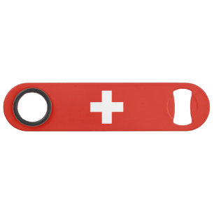 Schweiz Flagge Speed Flaschenöffner