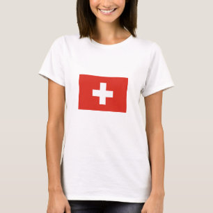 Schweiz Flagge T-Shirt