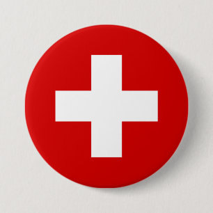Schweiz - Flaggenqualität Button