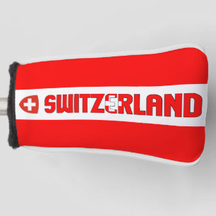 Schweiz Flaggenschlager Schöne Patriotische Golf H Headcover