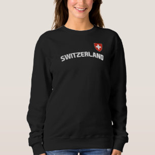 Schweiz Flaggenstaat Schweiz Internationales Land Sweatshirt