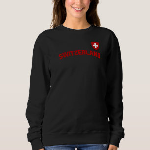 Schweiz Flaggenstaat Schweiz Internationales Land Sweatshirt