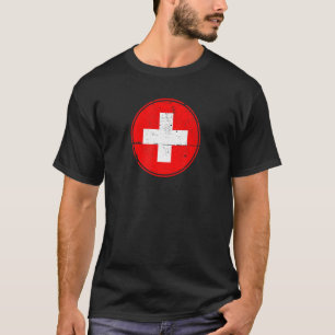 Schweiz Flaggenstolz Schweiz T-Shirt