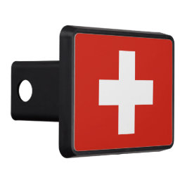 Schweiz-Flaggentelefone Abschlepphaken Cover