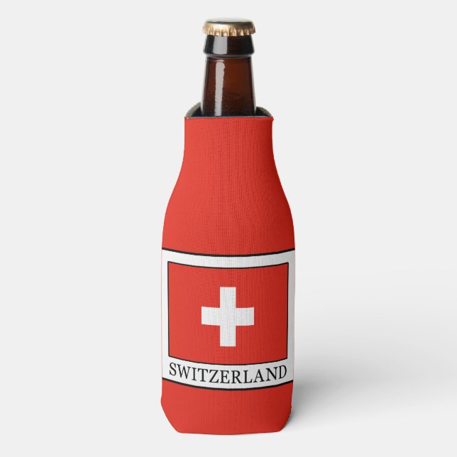 Schweiz Flaschenkühler (Flaschenvorderseite)