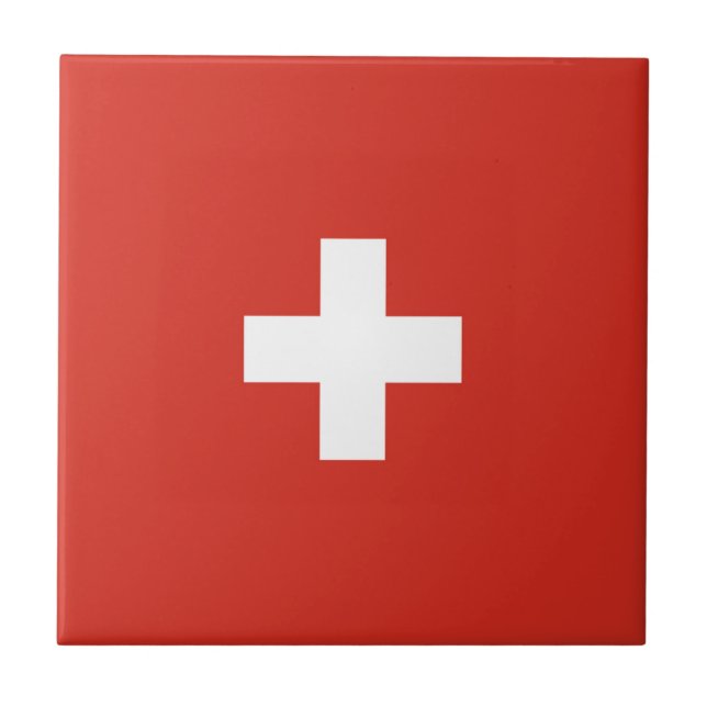 Schweiz Fliese (Vorderseite)
