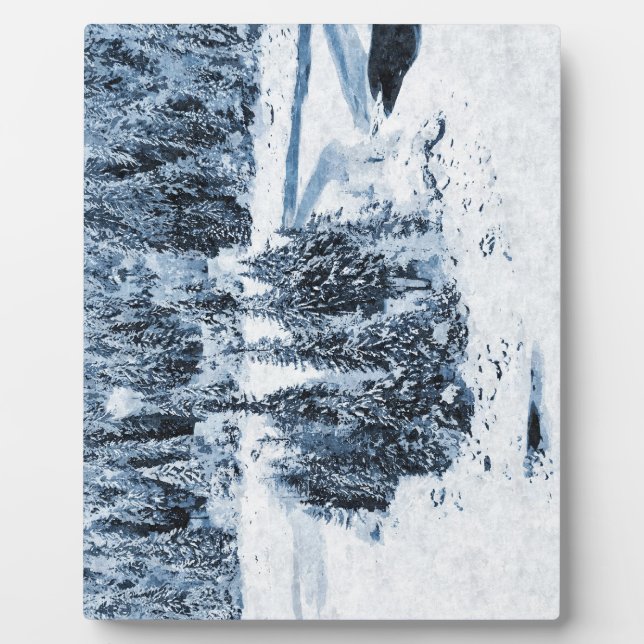 Schweiz Fotoplatte (Vorderseite)