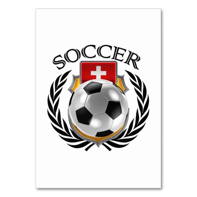 Schweiz Fußball 2016 Fangerät Tischnummer (Rückseite)