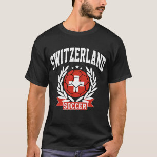 Schweiz Fußball T-Shirt