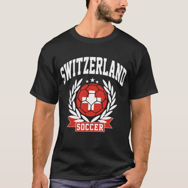 Schweiz Fußball T-Shirt (Vorderseite)