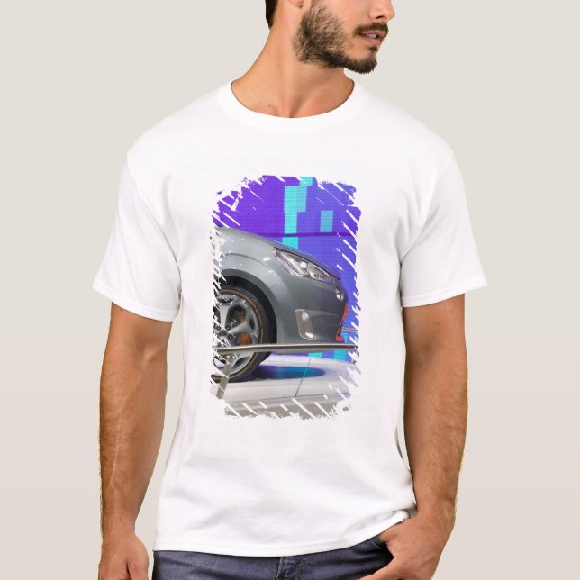 SCHWEIZ, GENF: 75. Genfer Auto jährlich 5 T-Shirt (Vorderseite)