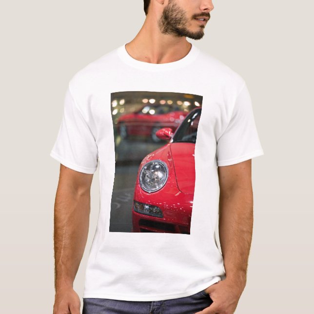 SCHWEIZ, GENF: 75. Genfer Auto jährlich 8 T-Shirt (Vorderseite)