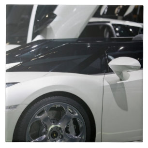 SCHWEIZ, GENF: 75. Genfer Auto jährlich 9 Fliese