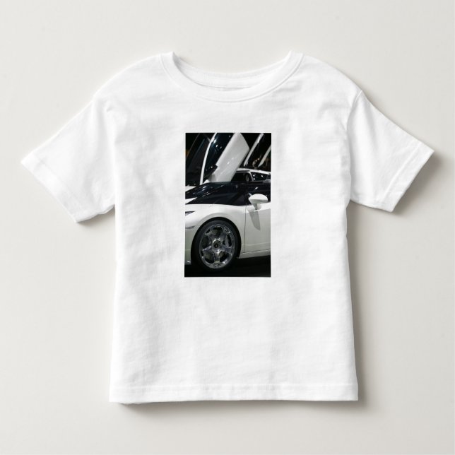 SCHWEIZ, GENF: 75. Genfer Auto jährlich 9 Kleinkind T-shirt (Vorderseite)