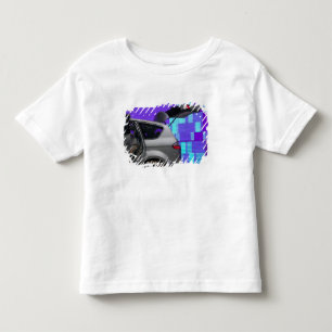 SCHWEIZ, GENF: 75. jährliche Genfer Auto 10 Kleinkind T-shirt