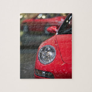SCHWEIZ, GENF: 75. jährliche Genfer Auto 8 Puzzle