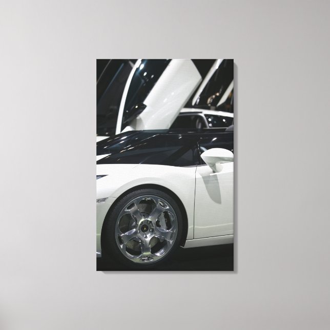 SCHWEIZ, GENF: 75. Jährliches Genfer Auto 9 Leinwanddruck (Vorderseite)