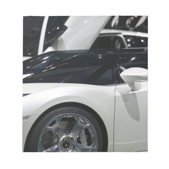 SCHWEIZ, GENF: 75. Jährliches Genfer Auto 9 Notizblock (Vorderseite)