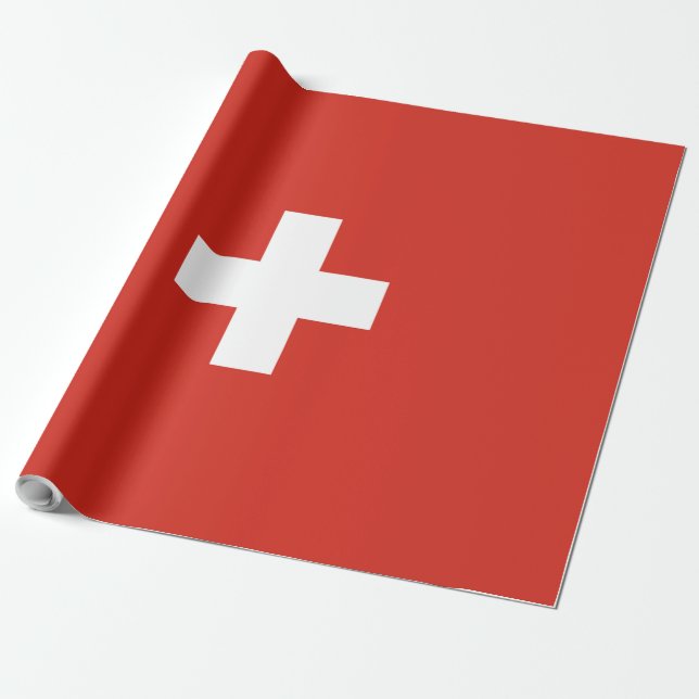 Schweiz Geschenkpapier (Ungerollt)