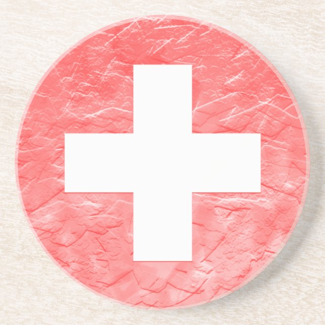 Schweiz Getränkeuntersetzer (Vorne)