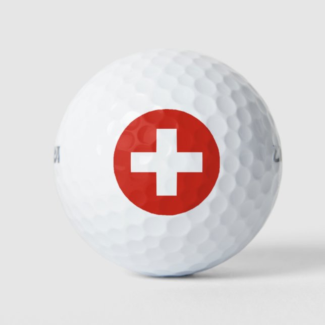 SCHWEIZ GOLFBALL (Vorderseite)