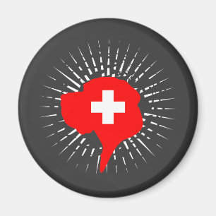 Schweiz Great Dane Magnet