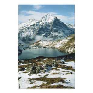 Schweiz, Grindelwald, Berner Alpen, Ansicht Fotodruck