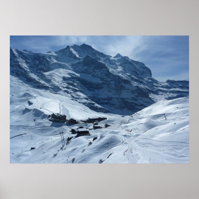 Schweiz Jungfrau, Kleine Scheidegg Poster (Vorne)