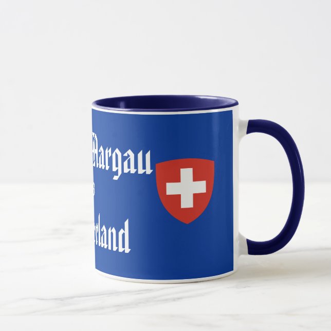 Schweiz: Kanton Aargau Tasse (Rechts)