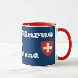 Schweiz:  Kanton Glarus Tasse