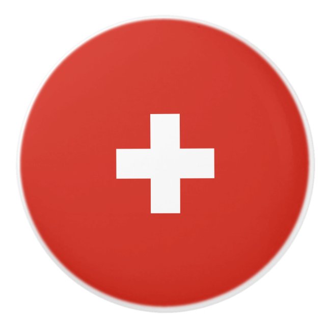 Schweiz Keramikknauf (Vorderseite)