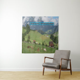Schweiz Land Wandteppich