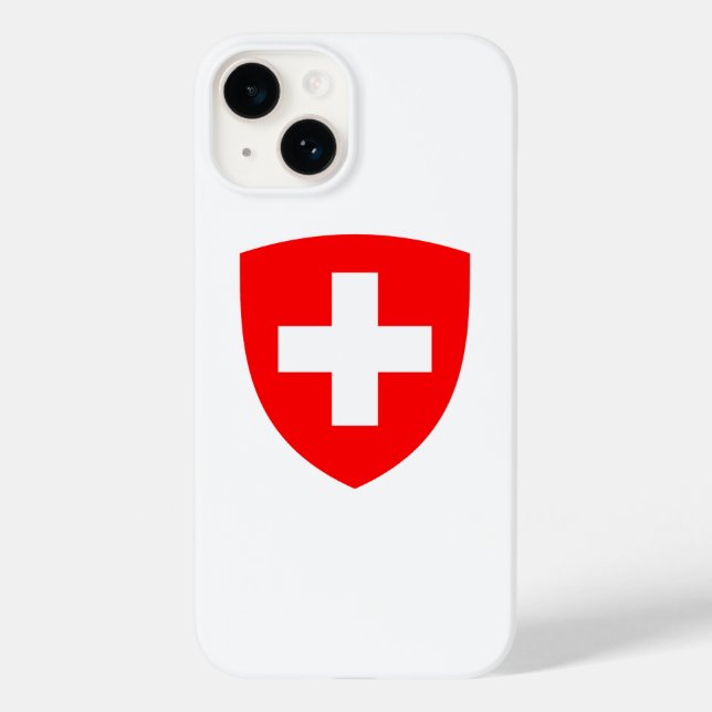 Schweiz Land Wappen Symbol Emblem Schweizer  Case-Mate iPhone Hülle (Rückseite)