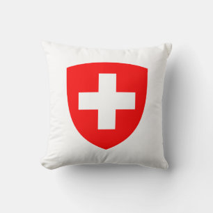 Schweiz Land Wappen Symbol Emblem Schweizer Kissen