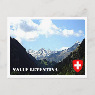 Schweiz - Leventina - Postkarte