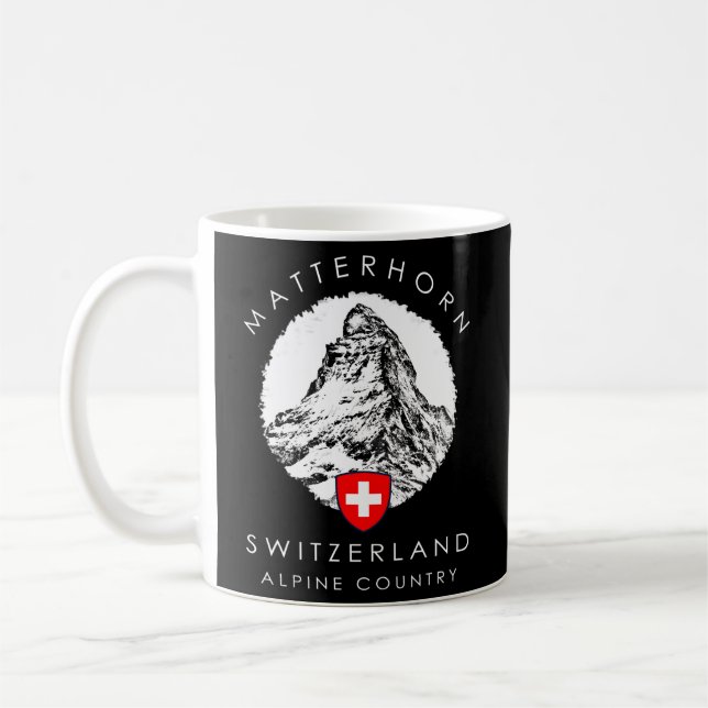 Schweiz Matterhorn Xo4U Original Kaffeetasse (Links)