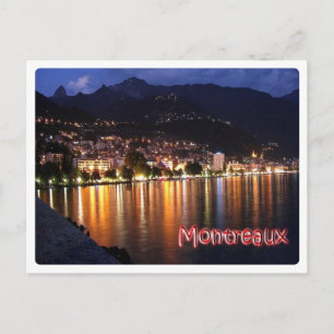 Schweiz - Montreaux - Postkarte