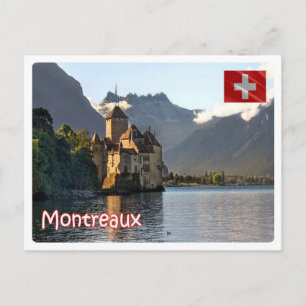 Schweiz - Montreaux - Postkarte
