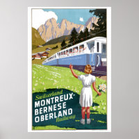 Schweiz Montreux-Berner Oberland Bahn