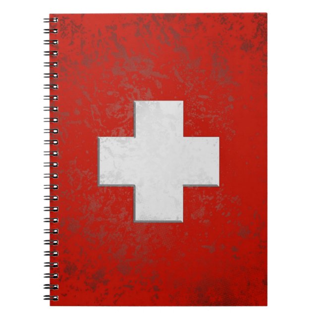 Schweiz Notizbuch Notizblock (Vorderseite)