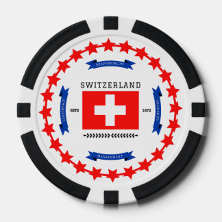 Schweiz Pokerchips