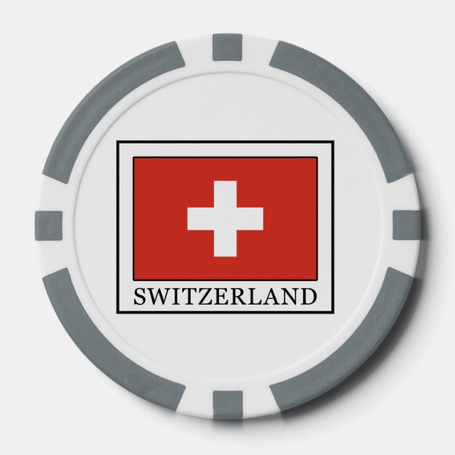 Schweiz Pokerchips (Vorderseite)