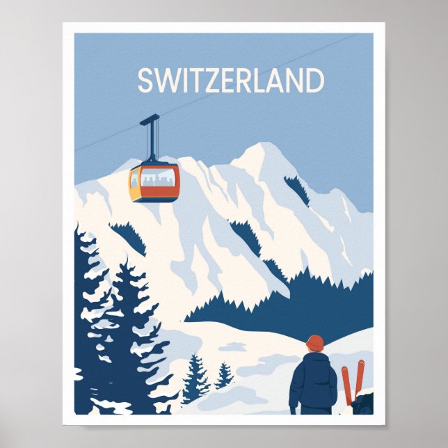 Schweiz Poster (Vorne)
