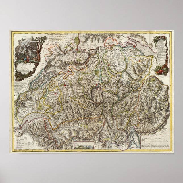 Schweiz Poster (Vorne)