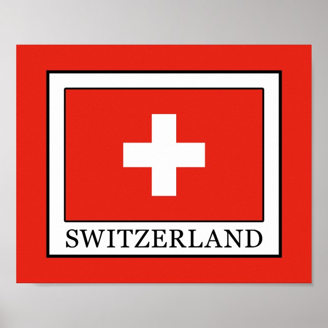 Schweiz Poster (Vorne)