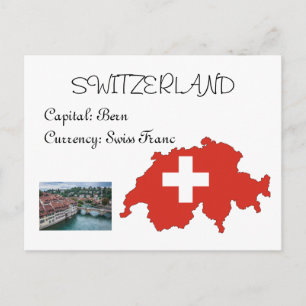Schweiz Postkarte
