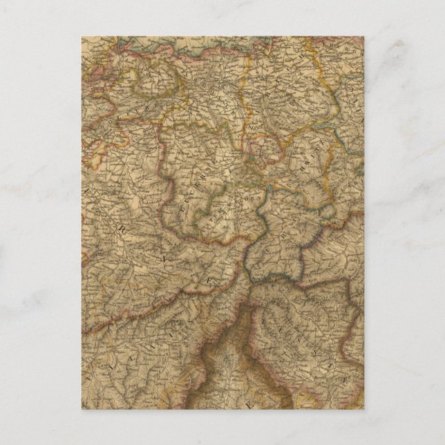 Schweiz Postkarte (Vorderseite)